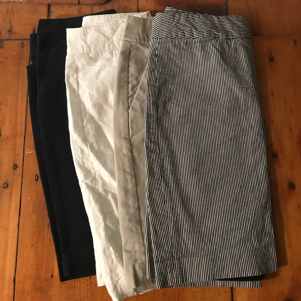 Lot of Four (4) Banana Republic Skirts